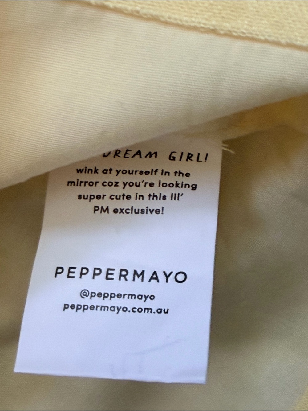 Peppermayo Marissa Linen One Shoulder Top - Yellow 0 - Picture 8 of 14